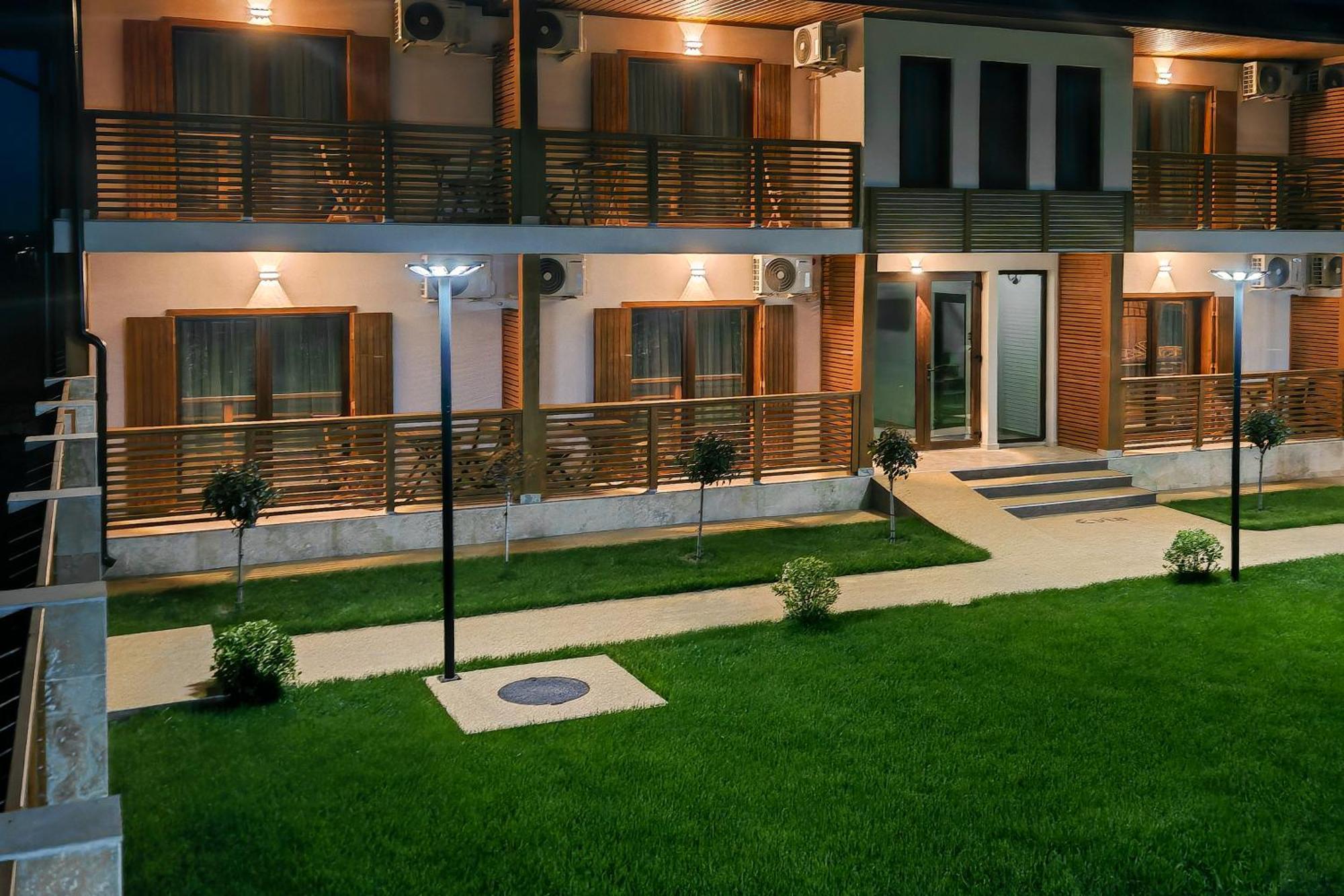 Pensiunea Evia Corbu Bagian luar foto