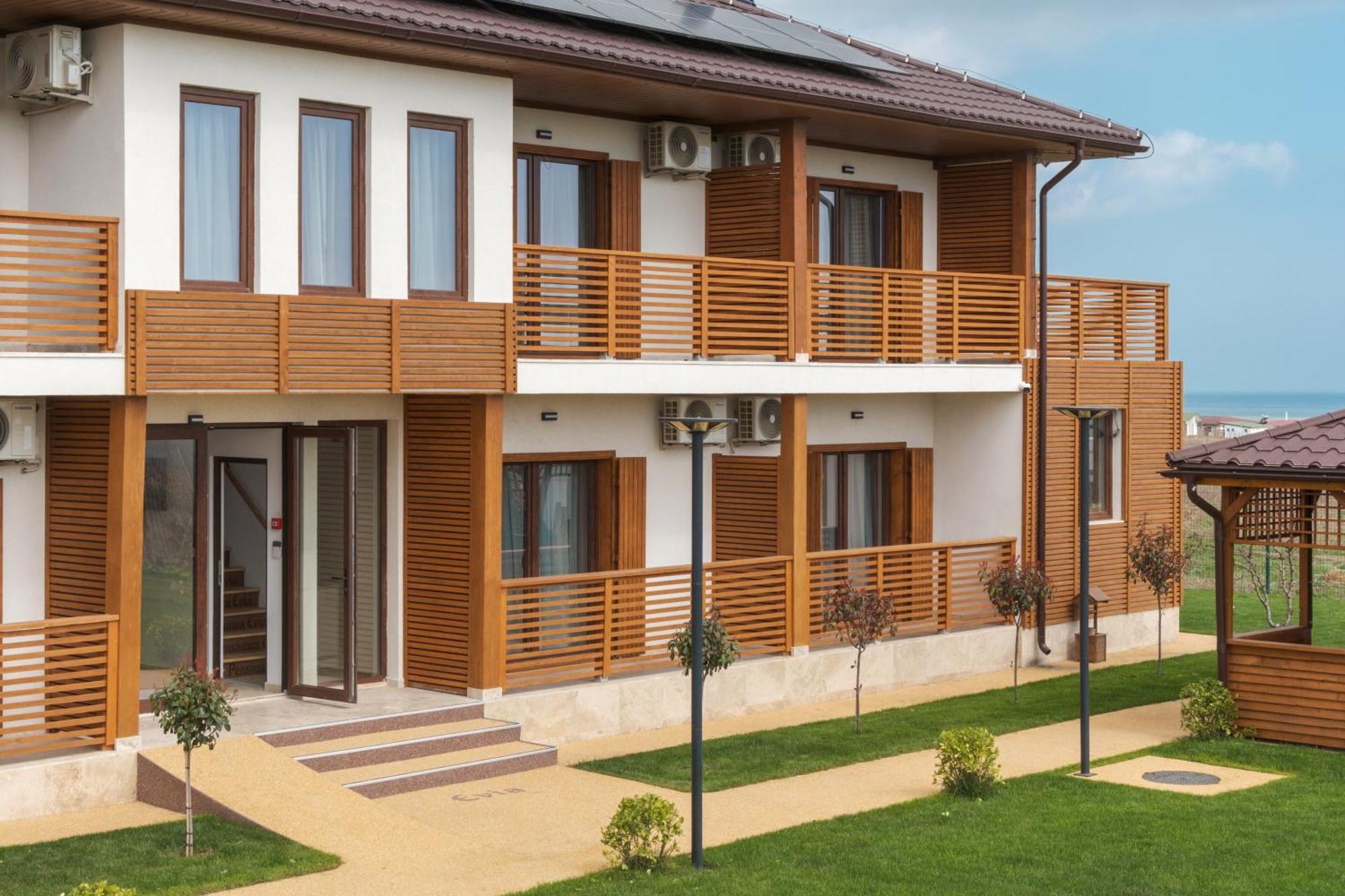 Pensiunea Evia Corbu Corbu  Bagian luar foto