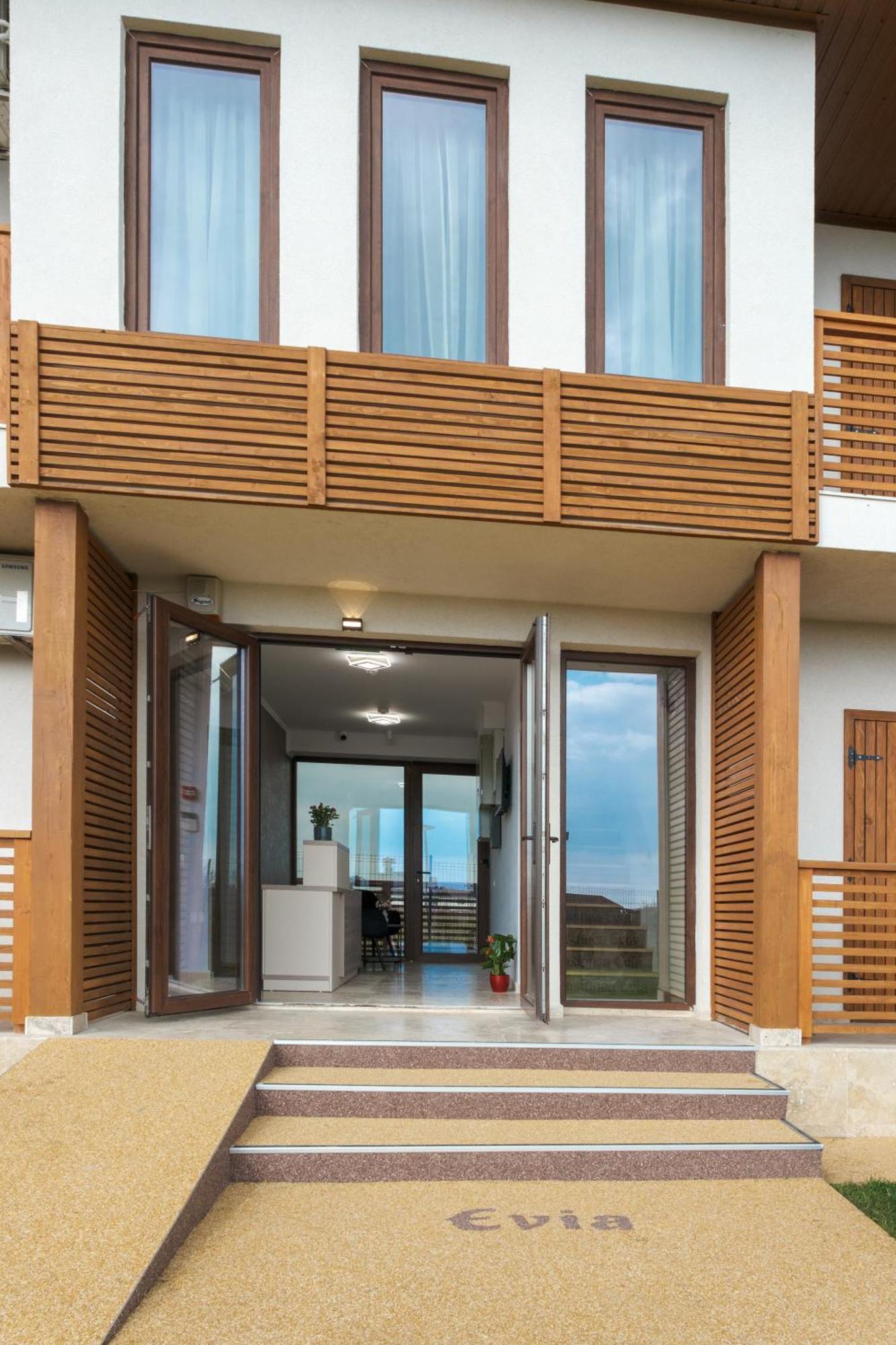 Pensiunea Evia Corbu Corbu  Bagian luar foto