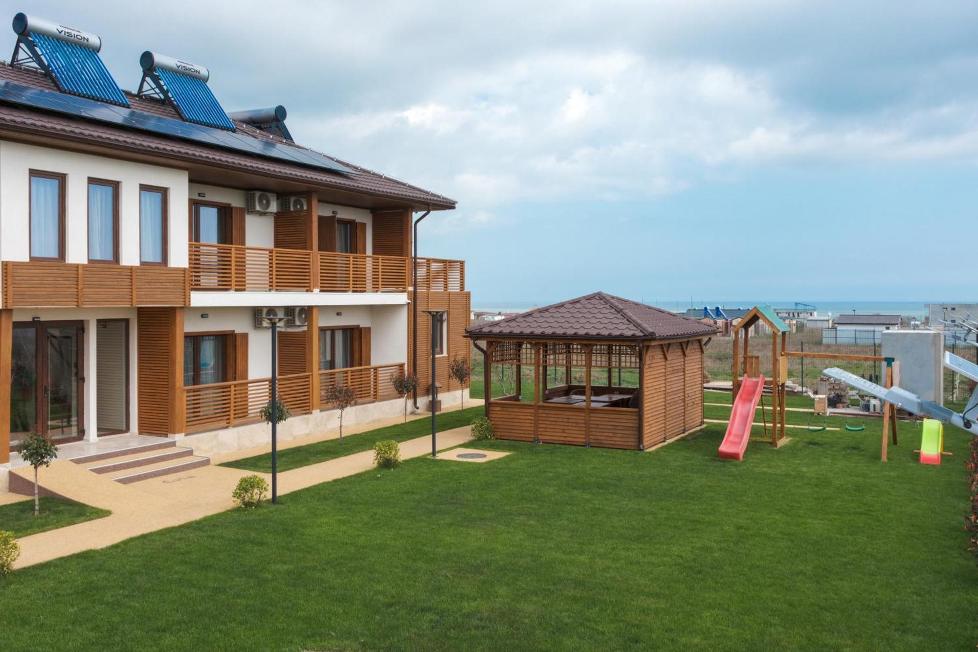 Pensiunea Evia Corbu Corbu  Bagian luar foto