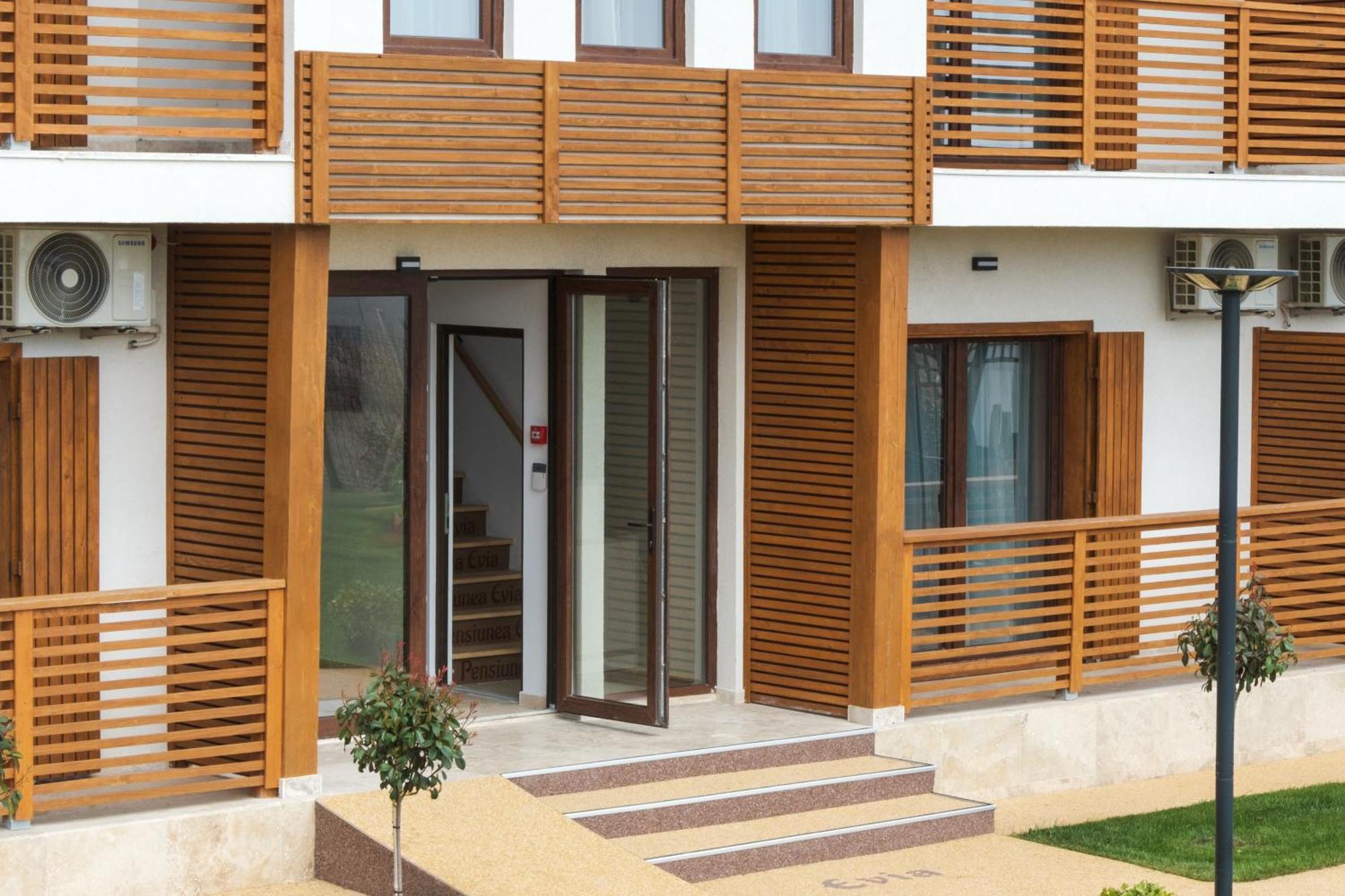 Pensiunea Evia Corbu Corbu  Bagian luar foto